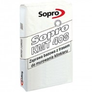 Sopro KMT 408 - Кладочный раствор, фуга для клинкерного кирпича, базовый, 25кг, Польша