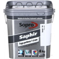 Sopro Saphir - фуга для швов 1-6мм, цвета в ассортименте, 4кг, Польша