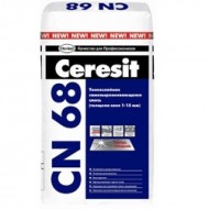 Ceresit CN 68 -Смесь гипсо-цементная для полов, самонивелир, слой 3-60мм, 25кг, Беларусь